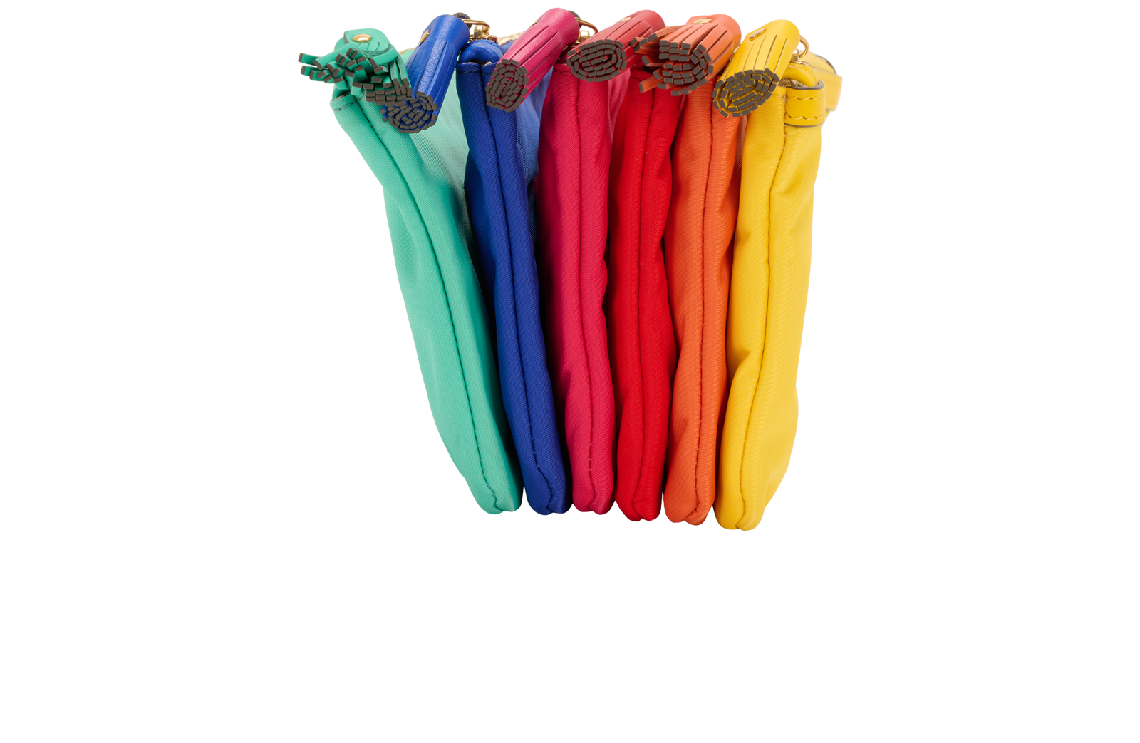 Filing Cabinet Pouch, &pound;140, Handbags, Blue/Green/Orange/Pink/Red/Yellow, Nylon, Side view